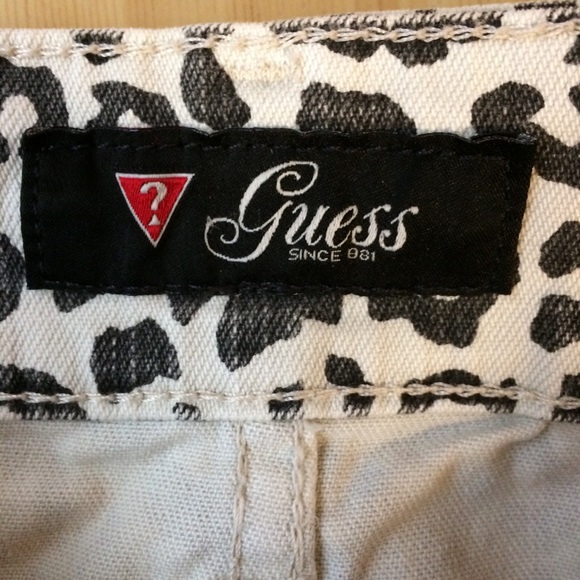 Guess Leopard Shorts - Picture 2 of 7
